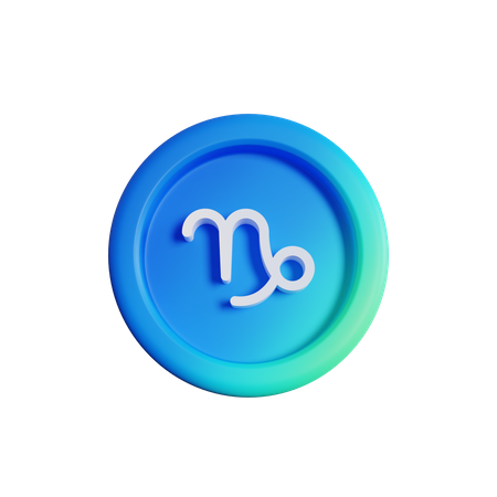 Capricorn  3D Icon