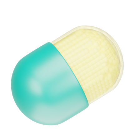 Cápsula  3D Icon