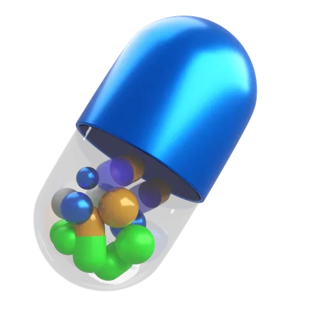 Cápsula  3D Icon