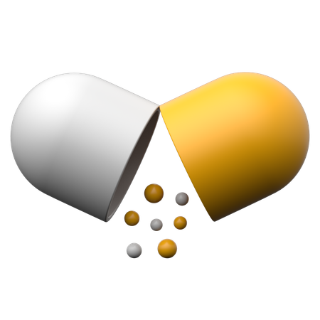 Cápsula  3D Icon
