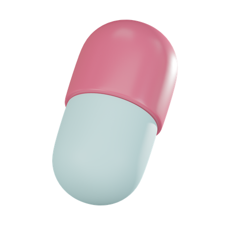 Cápsula  3D Icon