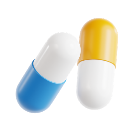 Cápsula  3D Icon