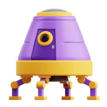 Cápsula espacial  3D Icon