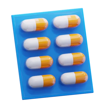 Capsule  3D Icon