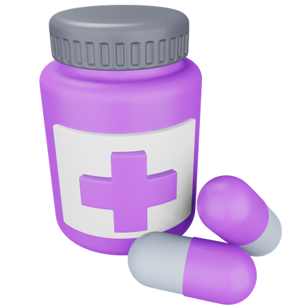 Capsule  3D Icon