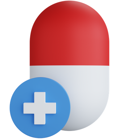 Capsule  3D Icon