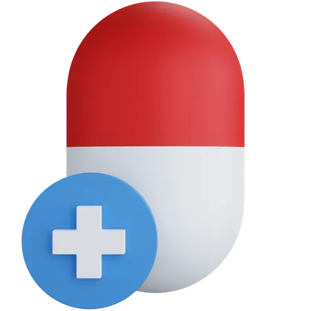 Capsule  3D Icon