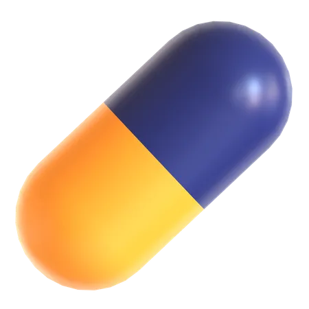 Capsule  3D Icon