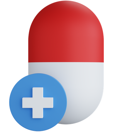 Capsule  3D Icon