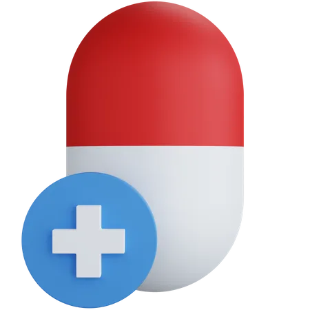 Capsule  3D Icon