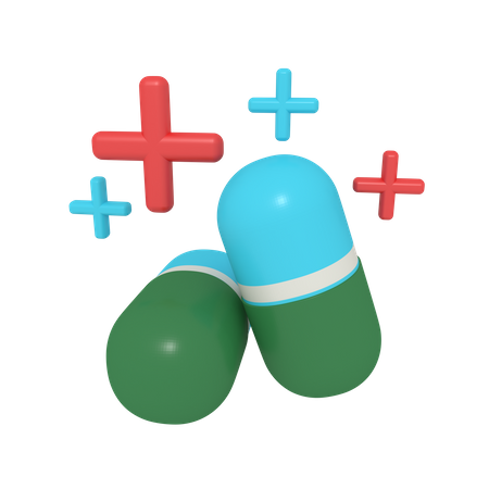 Capsule  3D Icon