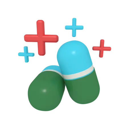 Capsule  3D Icon