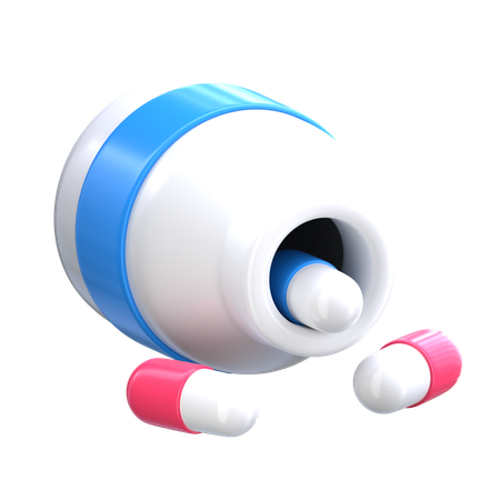 Capsule  3D Icon