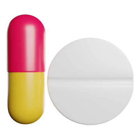 Capsule  3D Icon