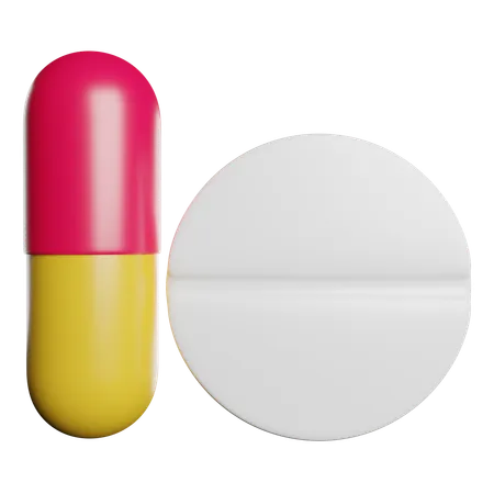 Capsule  3D Icon