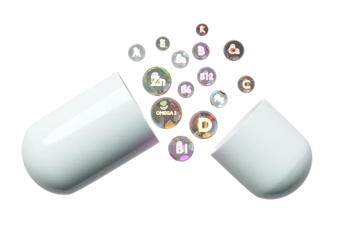 Capsule  3D Icon