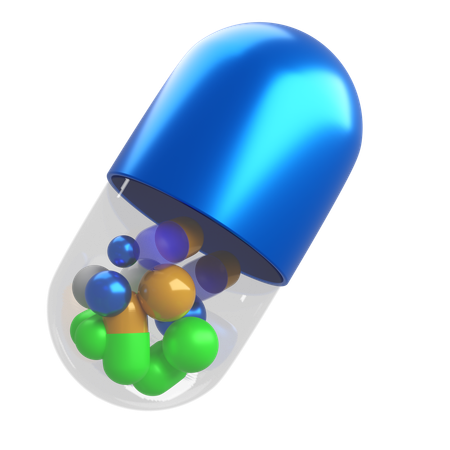 Capsule  3D Icon