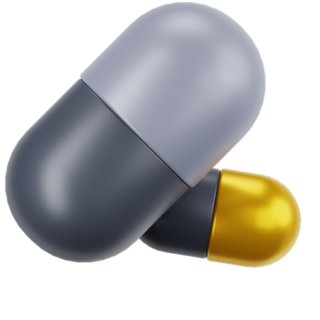 Capsule  3D Icon