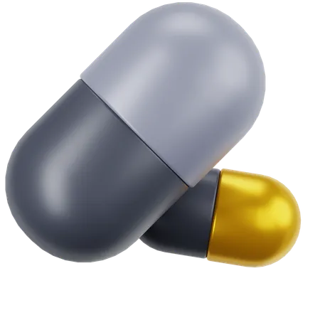 Capsule  3D Icon