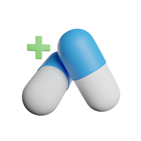 Capsule  3D Icon