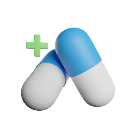 Capsule  3D Icon