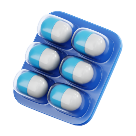 Capsule  3D Icon