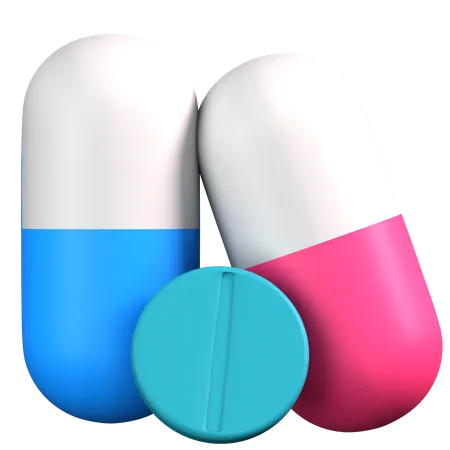 Capsule  3D Icon