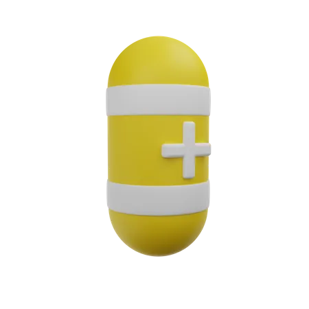 Capsule  3D Icon