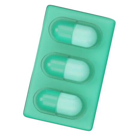 Capsule  3D Icon