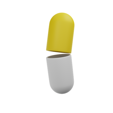 Capsule  3D Icon