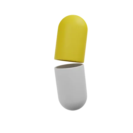 Capsule  3D Icon