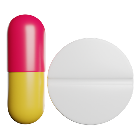 Capsule  3D Icon