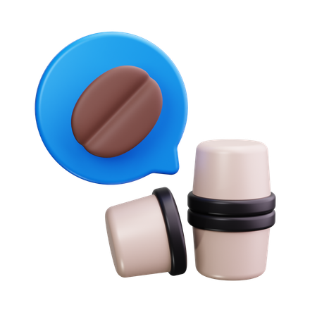 Capsule de café  3D Icon