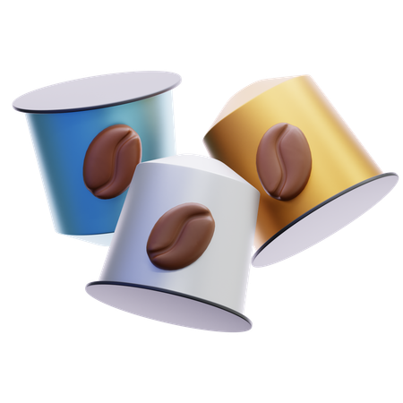 Capsule de café  3D Icon