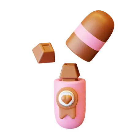 Capsule de chocolat  3D Icon