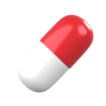 Capsule de vitamines  3D Icon