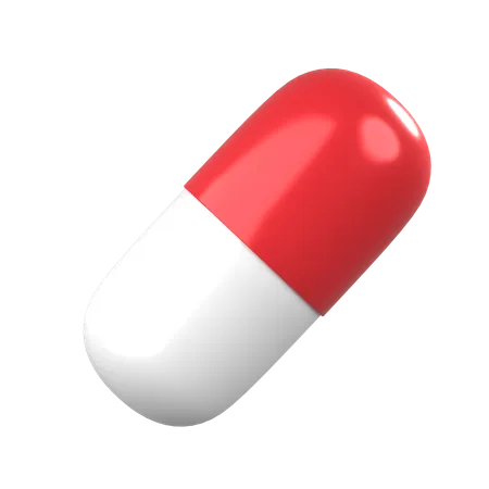 Capsule de vitamines  3D Icon