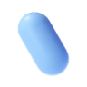 3d capsule shape emoji