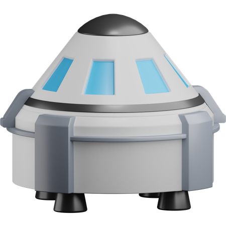 Capsule spatiale  3D Icon