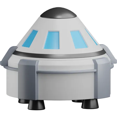 Capsule spatiale  3D Icon