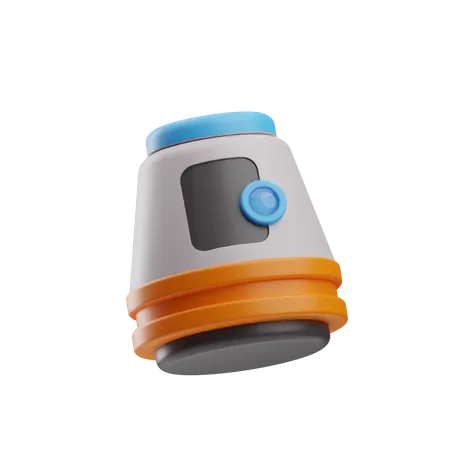 Capsule spatiale  3D Icon