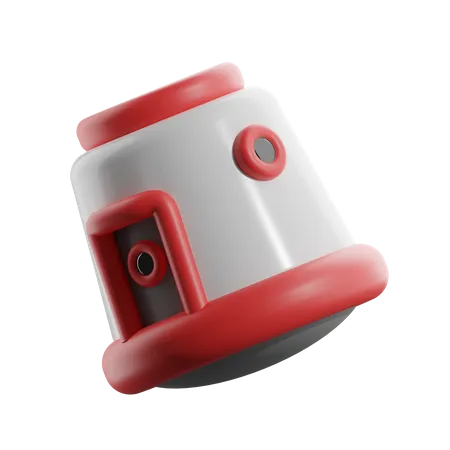 Capsule spatiale  3D Icon