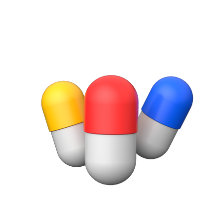 Capsules  3D Icon