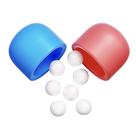 Capsules  3D Icon