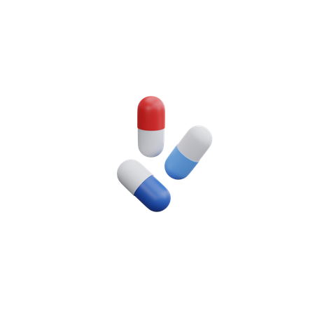 Capsules  3D Icon