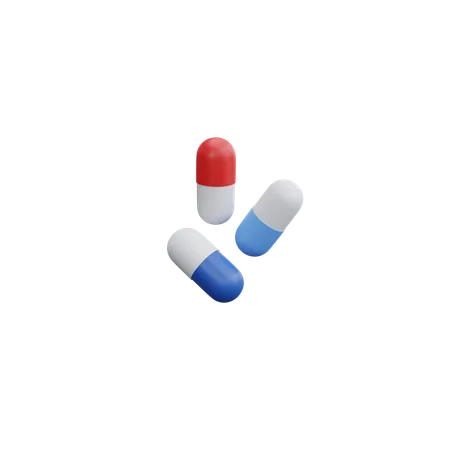 Capsules  3D Icon