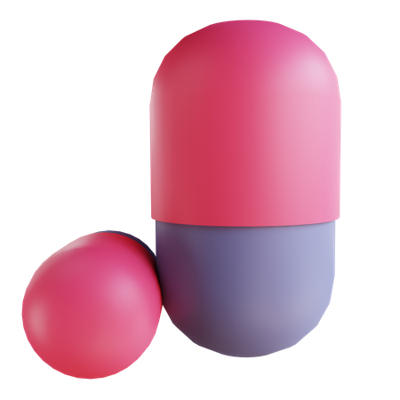 Capsules  3D Illustration