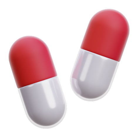 Capsules D  3D Icon