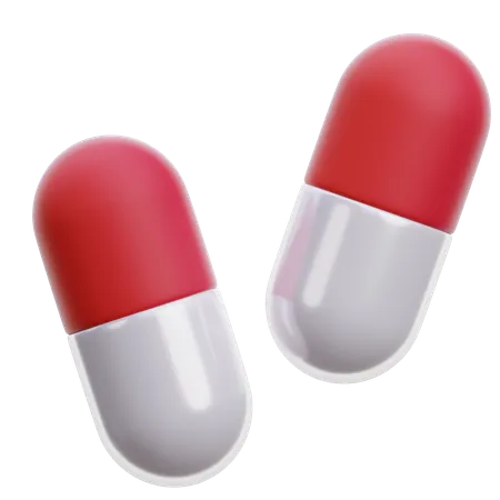 Capsules D  3D Icon