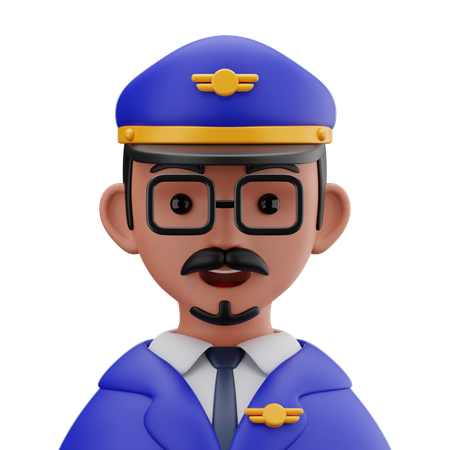 Captain  3D Icon